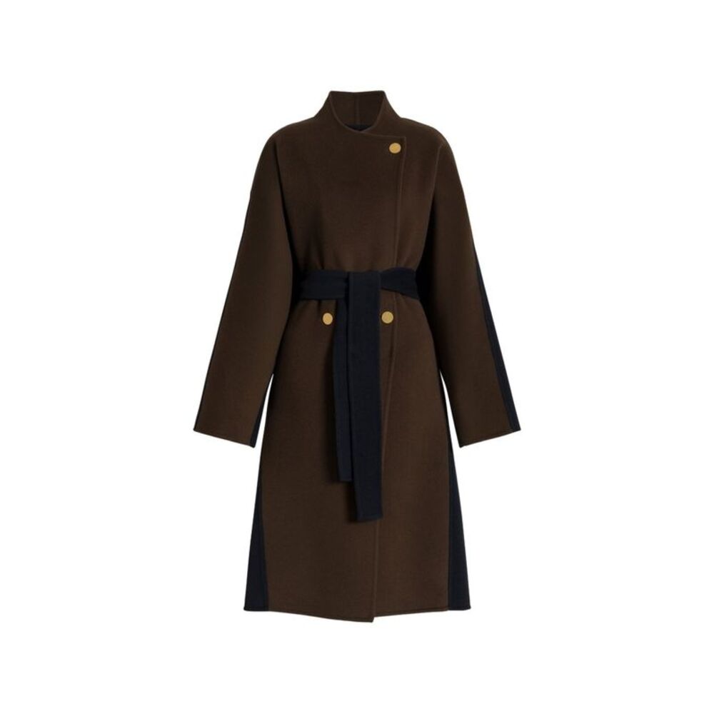 Alberta Ferretti Women Wool And Cashmere Long Coat